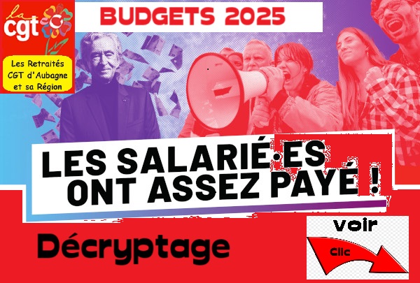 Budgets 2025