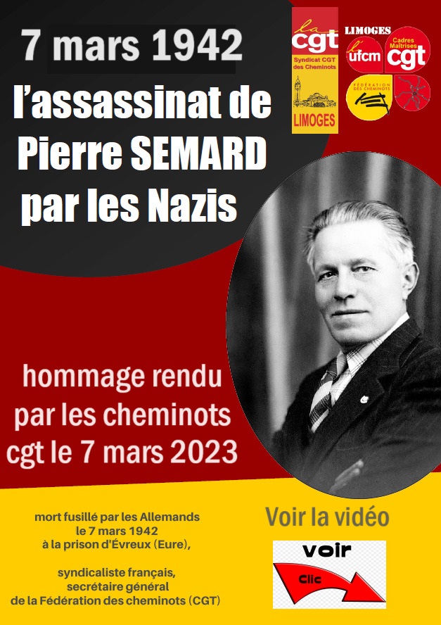 Pierre Semard hommage 2023