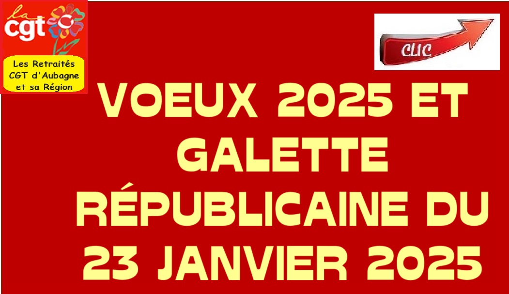 Voeux et Galette Républicaine du 23 Janvier 2025