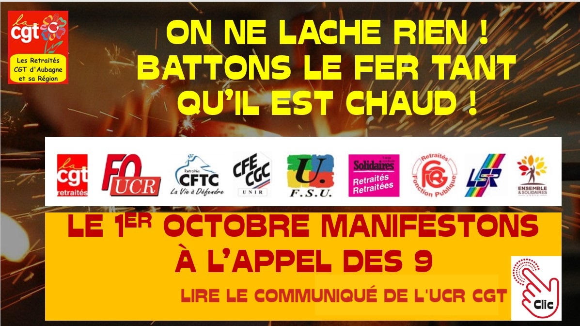 on ne lache rien 1er oct